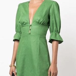 NWT Reformation Simi Linen dress